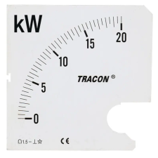TRACON Skálalap W96-400V/4 műszerhez 0 - 800 kW villanyszerelés