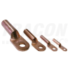 TRACON SZ-CL240 szigeteletlen hosszított réz szemes csősaru, 240mm2, M16, (d1=21mm, d2=16,5mm), ónozott elektrolitréz