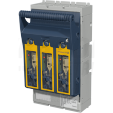 TRACON Szakaszolókapcsoló-biztosító,szerelőlapra, lapos csatlakozó690VAC, 440VDC, 250A, 3P, NH1, M8 villanyszerelés