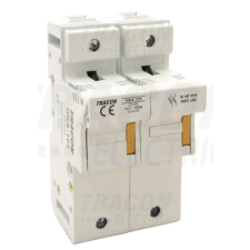 TRACON Szakaszolókapcsoló-biztosítóhengeres bizt.hoz, maszkolható100A; 22x58mm; Un=230V/400V villanyszerelés