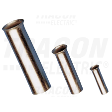 TRACON Szigeteletlen érvéghüvely 16mm2,L=12mm, ónozott elektrolitréz villanyszerelés