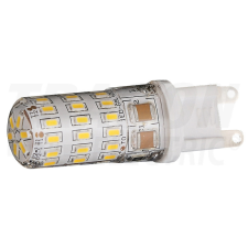 TRACON Szilikon házas LED fényforrás 230 VAC, 4 W, 2700 K, G9, 300 lm, 360°, EEI=A+ izzó
