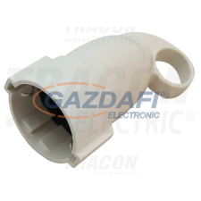 TRACON TCSAH-F Szerelhető csatlakozóalj,húzható 1×FRENCH, 250VAC, max.16A villanyszerelés