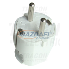 TRACON TCSDF Szerelhető csatlakozódugó 1×FRENCH, 250VAC, max.16A villanyszerelés