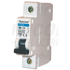 TRACON TDZ-1C-40 Kismegszakító, 1 pólus, C karakterisztika 40A, 6kA villanyszerelés