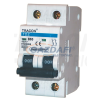 TRACON TDZ-2D-4 Kismegszakító, 2 pólus, D karakterisztika 4A, 6kA