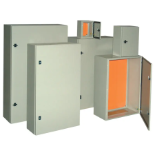 TRACON TFE806025 Fém elosztószekrény, acél, szürke H×W×D=800×600×250mm, IP55 villanyszerelés