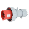 TRACON TICS-034 Ipari csatlakozó dugó, fokozott védelemmel 63A, 400V, 3P+E, 6h, IP67