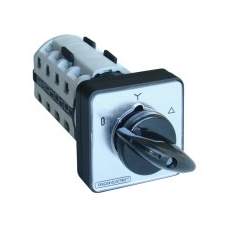 TRACON TKM-16/D Dahlander motorkapcsoló 400V, 50Hz, 160A, 37kW, 88×88mm villanyszerelés