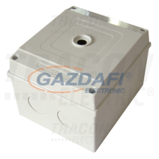 TRACON TKTS-02 Műanyag kézikapcsoló tokozat, 2-es méret IP65 villanyszerelés