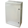 TRACON TME705025 Műanyag elosztószekrény H×W×D=700×500×245mm, IP65, IK08, 1000V AC/DC, RAL7035