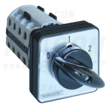 TRACON Tokozott Dahlander motorkapcsoló400V, 50Hz, 32A, 11kW, 64×64mm, IP44 villanyszerelés