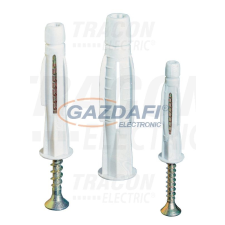 TRACON TOP10 Önfeszítő tipli, szürke M10×60mm, PA6.6 villanyszerelés