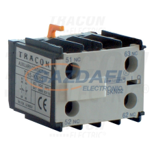 TRACON TR5KN20 Homlokoldali segédérintkező TR1K segédkontaktorokhoz 230V, 50Hz, 2A, 2×NO villanyszerelés