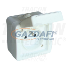 TRACON TR-PH04 Falon kívüli kétpólusú kapcsoló 10AX/250VAC, IP54, (102) villanyszerelés