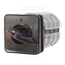 TRACON Választókapcsoló, 1-0-2 villanyszerelés