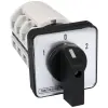 TRACON Választókapcsoló, 1-0-2 400V, 50Hz, 63A, 2×3P, 18,5kW, 64×64mm, 90°