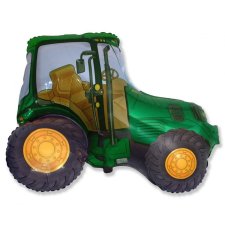  Tractor Green, Traktor fólia lufi 36 cm (WP) party kellék