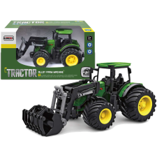  Tractor zöld 1:24 Farmer gumikerekekkel 12579 autópálya és játékautó