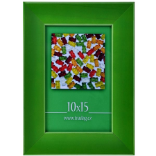 Tradag Fotorámeček 10 × 15 cm, zelený fényképkeret