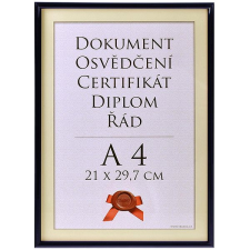 Tradag képkeret 21×29,7 cm, fekete fényképkeret