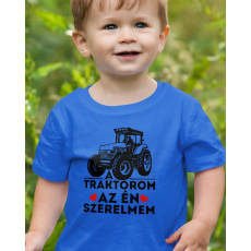  Traktoros gyerek póló- Vicces traktoros póló