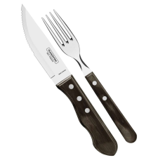 TRAMONTINA Churrasco Jumbo Steak evőeszköz készlet 12db tányér és evőeszköz