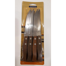 TRAMONTINA fanyelű recés steak kés, 12 db, 414001 tányér és evőeszköz