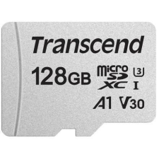 Transcend 128GB microSDXC Class 10 UHS-I U3 A1 V30 adapter nélkül memóriakártya