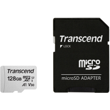 Transcend 128GB Transcend 300S MicroSDXC 95MB/s +Adapter (TS128GUSD300S-A) memóriakártya