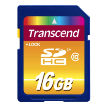 Transcend 16GB SDHC Transcend CL10 (TS16GSDHC10) (TS16GSDHC10) - Memóriakártya memóriakártya