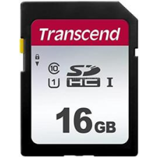 Transcend 16GB UHS-I U1 SDHC CARD TLC (TS16GSDC300S) memóriakártya