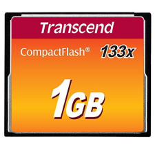 Transcend - 1GB COMPACT FLASH CARD - TS1GCF133 memóriakártya
