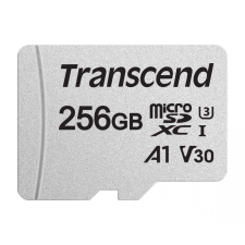 Transcend 256GB microSDXC Class 10 UHS-I U3 A1 V30 adapter nélkül memóriakártya