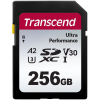 Transcend 256GB SDXC UHS-I U3 V30 A2 Memóriakártya (TS256GSDC340S)