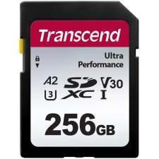 Transcend 256GB SDXC UHS-I U3 V30 A2 Memóriakártya (TS256GSDC340S) memóriakártya