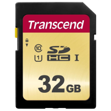 Transcend 32GB 500S SDHC UHS-I U1 CL10 memóriakártya (TS32GSDC500S) memóriakártya