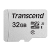 Transcend 32GB microSDHC Transcend 300S U1 CL10 + adapter (TS32GUSD300S-A) (TS32GUSD300S-A) - Memóriakártya