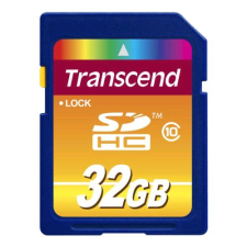 Transcend 32GB SDHC Transcend CL10 (TS32GSDHC10) (TS32GSDHC10) memóriakártya