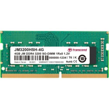 Transcend 4GB 3200MHz DDR4 Notebook RAM Transcend CL22 (JM3200HSH-4G) (JM3200HSH-4G) memória (ram)