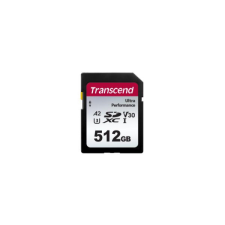 Transcend 512GB SDXC Ultra Performance Class 10 UHS-I V30 A2 memóriakártya