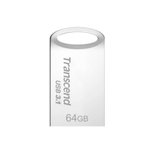 Transcend 64GB JetFlash 710 USB 3.0 pendrive - ezüst pendrive