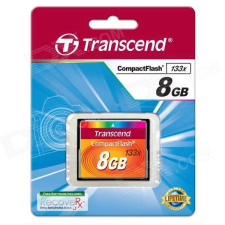 Transcend 8GB Compact Flash Card - TS8GCF133 memóriakártya