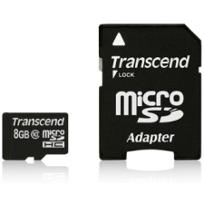 Transcend - 8GB MicroSDHC - TS8GUSDHC10 memóriakártya