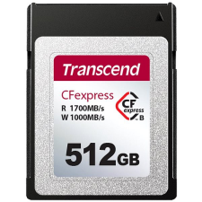 Transcend CFexpress 820 B típusú 512 GB-os PCIe Gen3 x2 memóriakártya