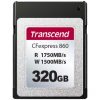 Transcend CFexpress 860 Type B 320GB PCIe Gen3 x2 (TS320GCFE860)