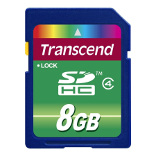 Transcend SDHC 8GB Class 4 memóriakártya