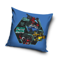 Transformers Autobots Blue párnahuzat 40x40 cm Velúr lakástextília