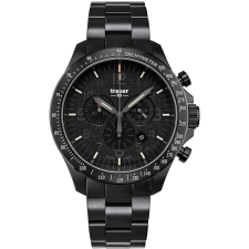 Traser H3 109466 P67 Officer chrono black steel 46mm 10ATM karóra