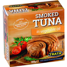 Trata füstölt tonhal növényi olajban 160 g konzerv